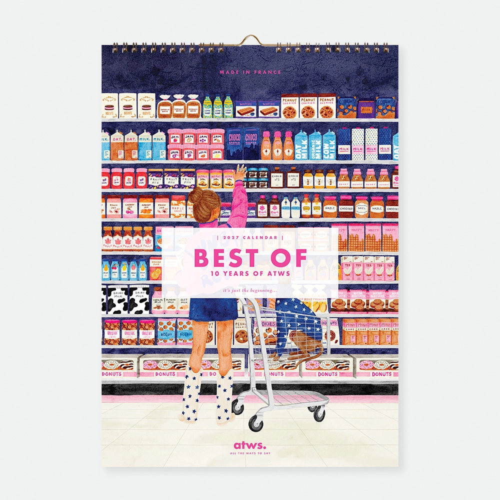 all-the-ways-to-say-best-of-10-ans-calendrier-2027-24x34-5-cm image 1