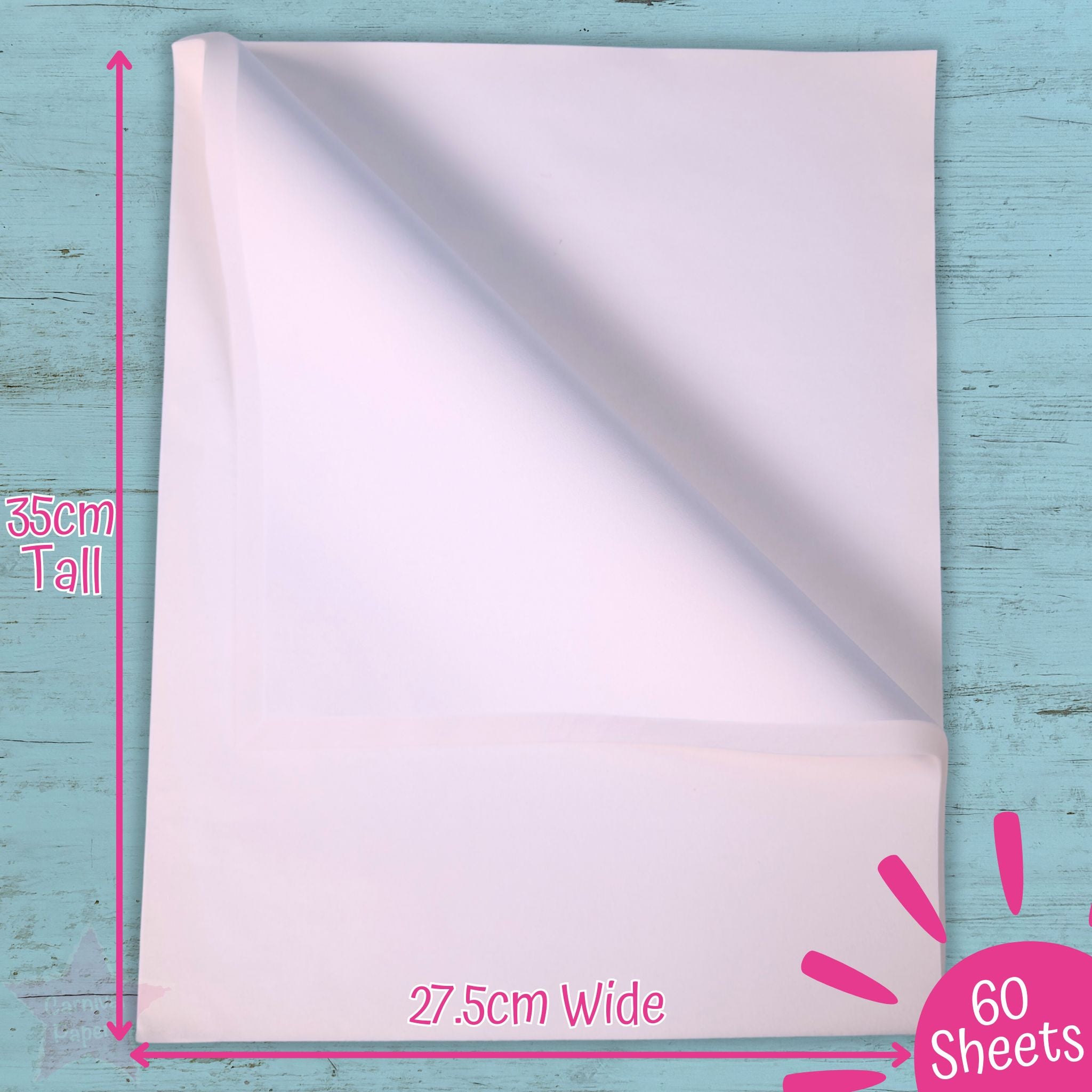 carnival-papers-wet-strength-papier-de-soie-blanc-60-feuilles image 2