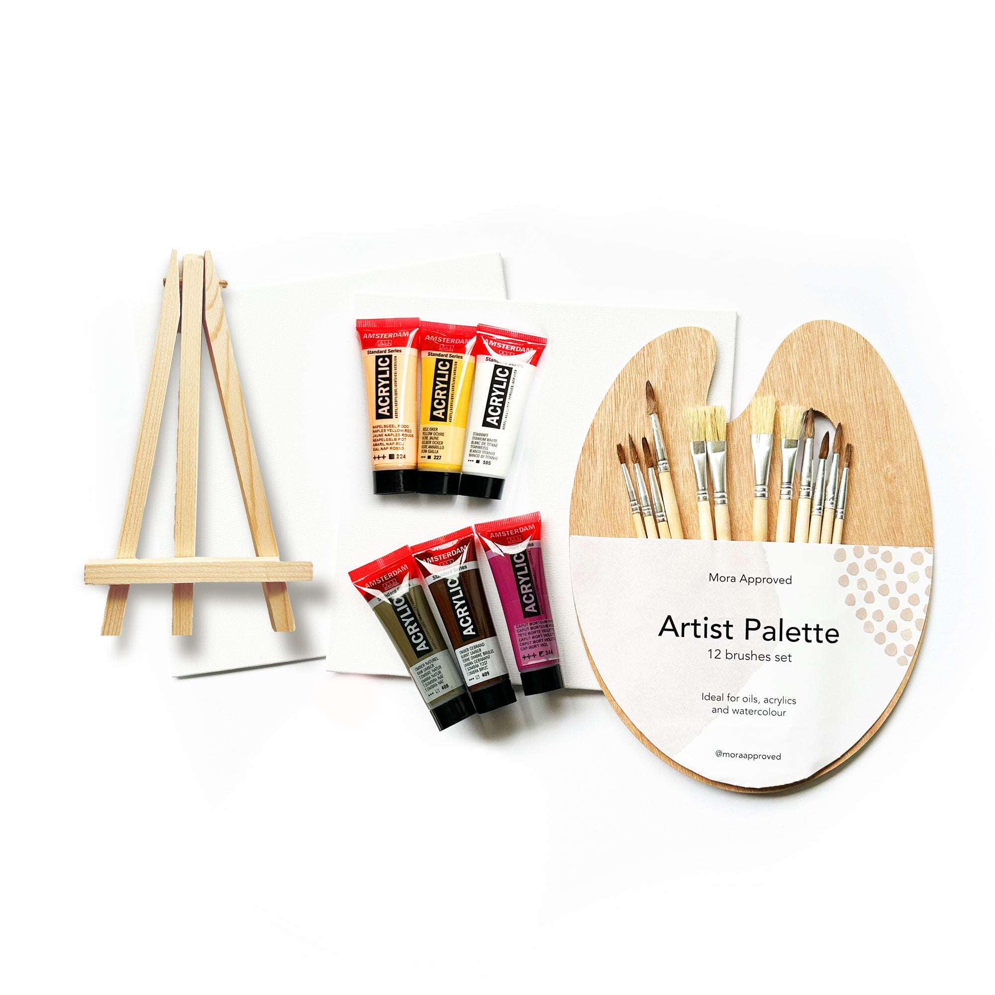mora-approved-paint-supplies-kit-peinture-acrylique-primary image 2
