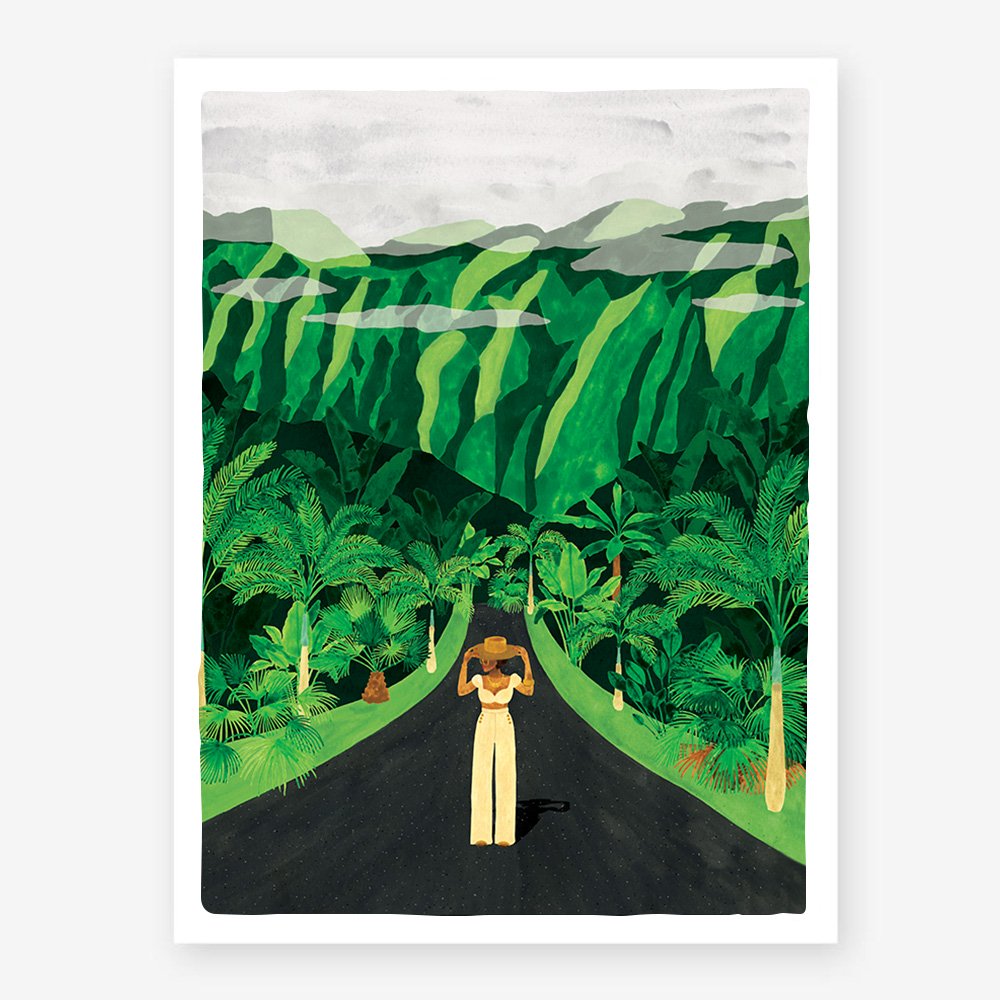 all-the-ways-to-say-hawa-affiche-voyage-tropical-3-tailles image 1