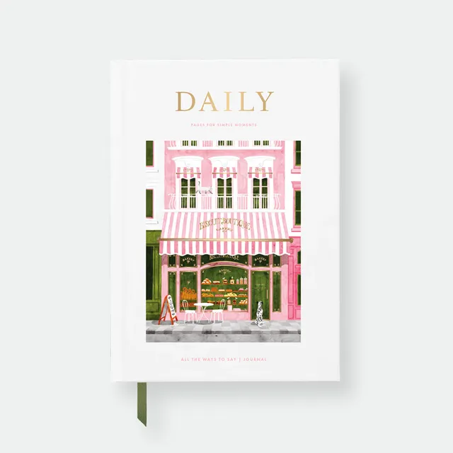 all-the-way-to-say-daily-bakery-carnet-rigide-a5-lign-220-pages image 1