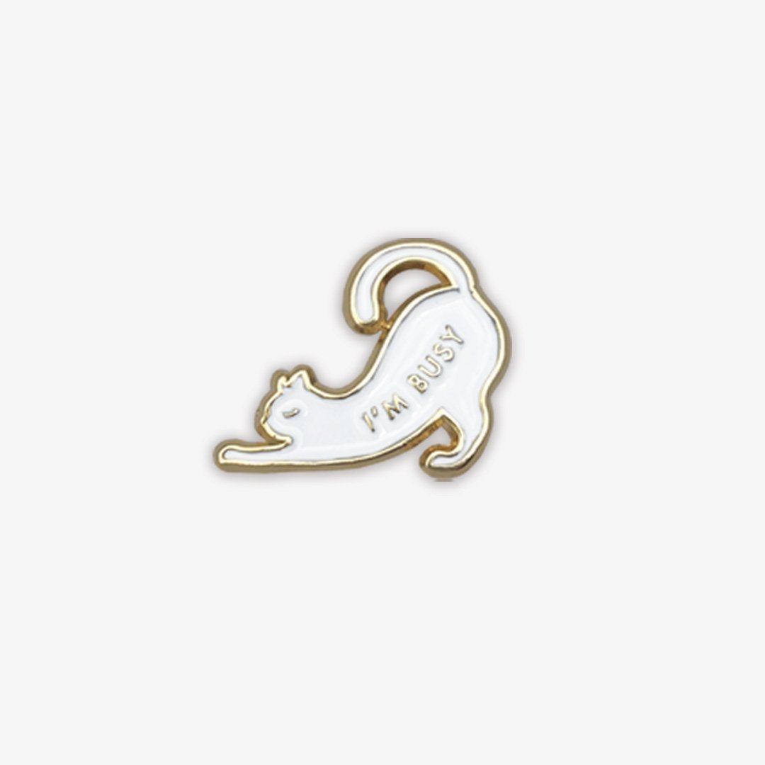 all-the-ways-to-say-busy-cat-pin-s-mail-dor-26-x-18-mm image 2