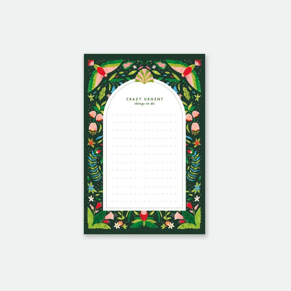 all-the-ways-to-say-green-jungle-bloc-notes-a6-50-pages image 1