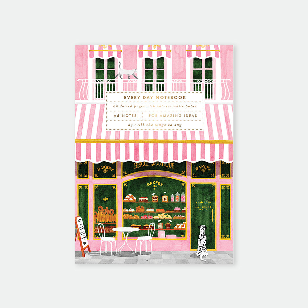 all-the-ways-to-say-bakery-carnet-a5-p-tisserie-dorure image 1