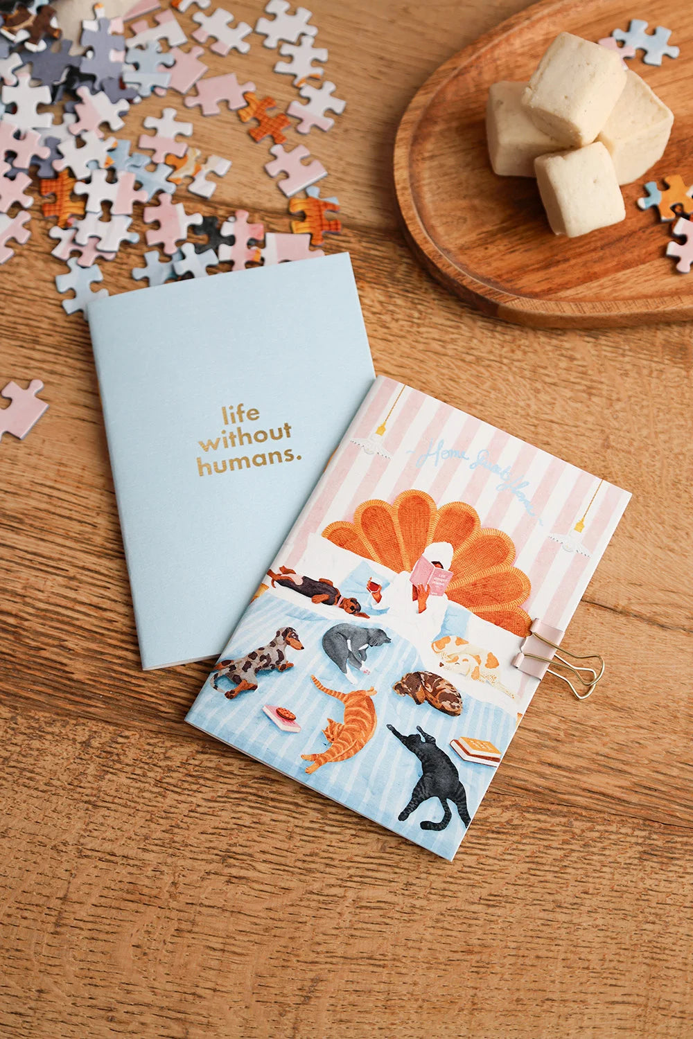 all-the-ways-to-say-without-humans-duo-carnets-a6-animaux-dor image 2