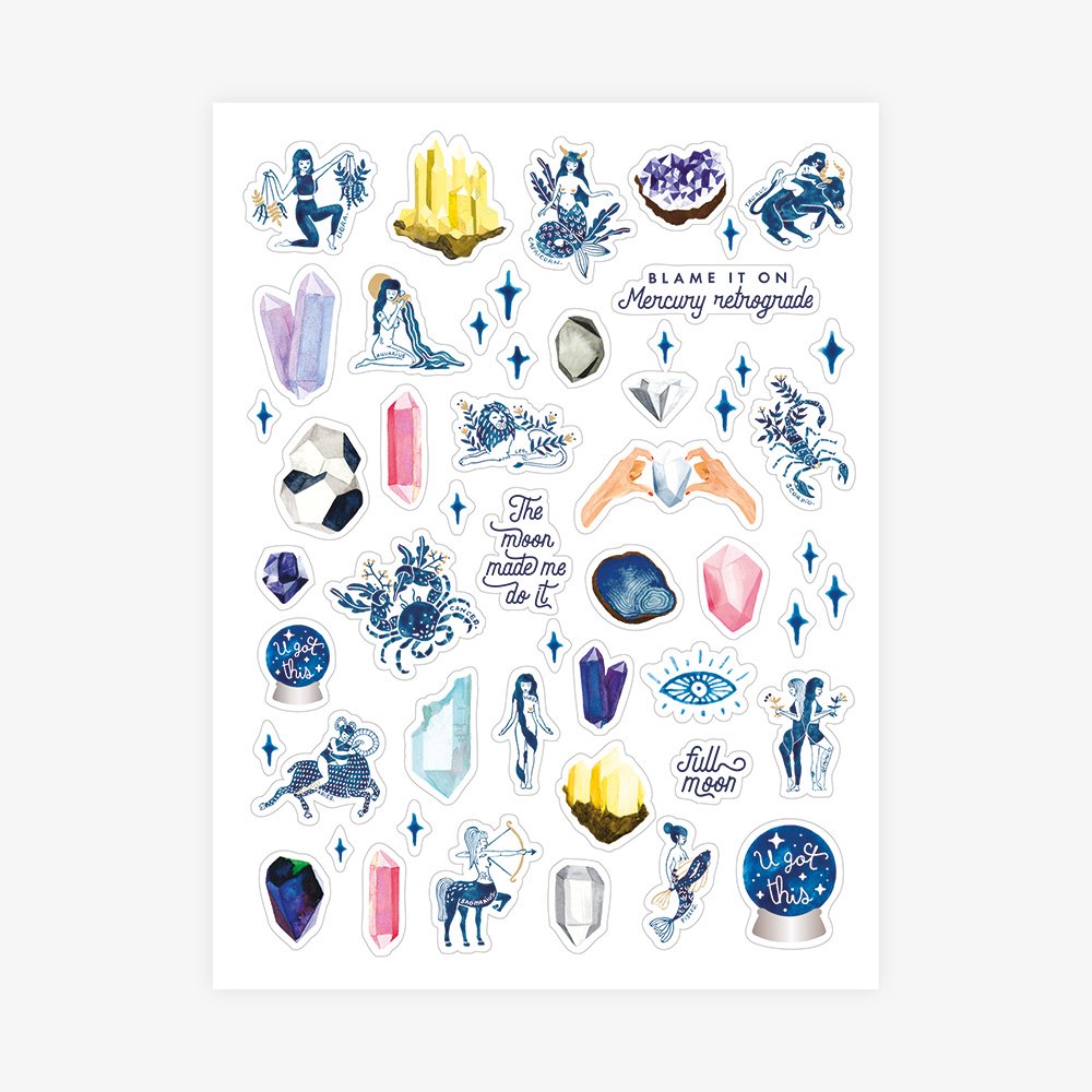 all-the-way-to-say-spiritual-stickers-lot-3-planches image 4