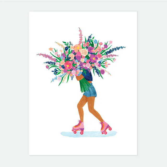 all-the-ways-to-say-roller-skate-affiche-poster-50x70 image 1