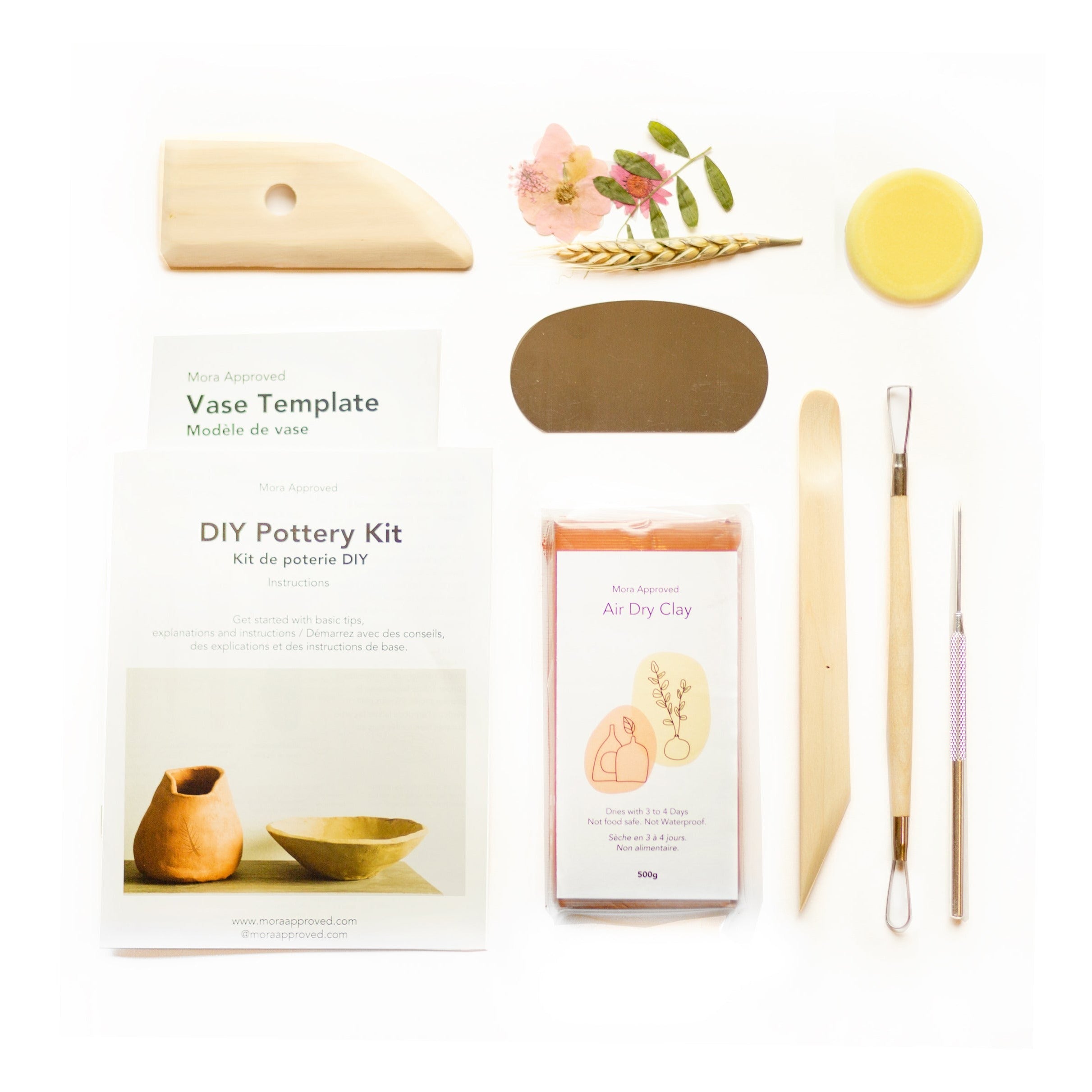 mora-approved-pottery-kit-poterie-argile-blanc-cass-500-g image 5
