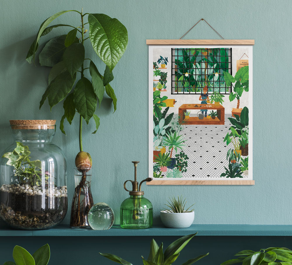 all-the-ways-to-say-gardener-affiche-plantes-tropicales image 2