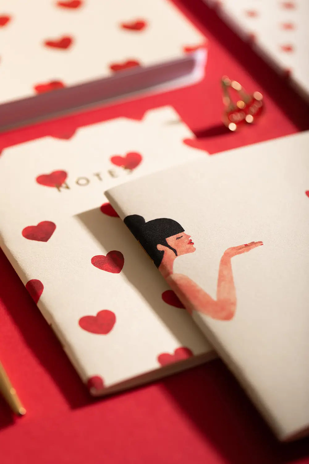 all-the-way-to-say-bisou-duo-carnets-poche-a6-dor image 5
