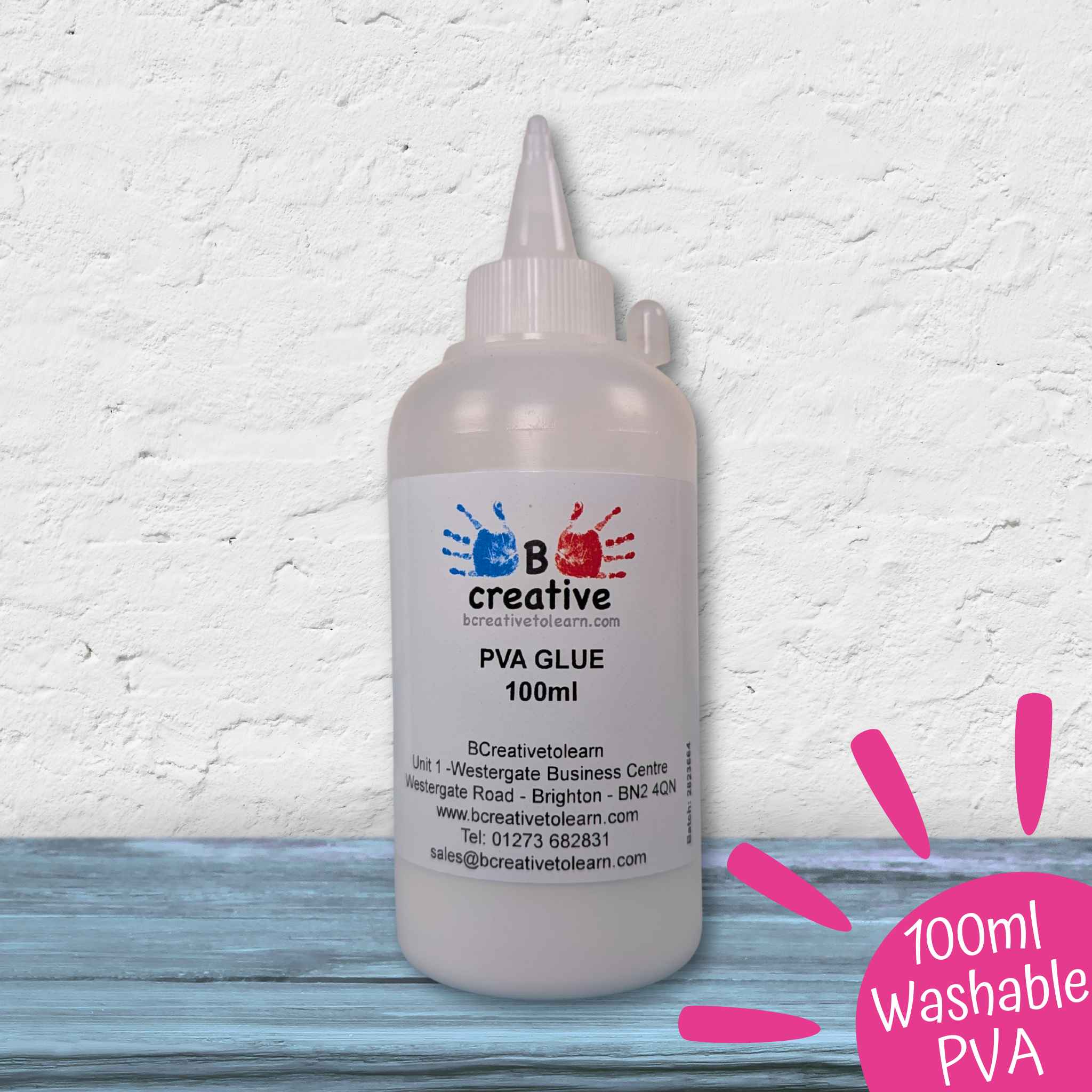 carnival-papers-glue-colle-pva-blanche-lavable-100ml-flacon image 6