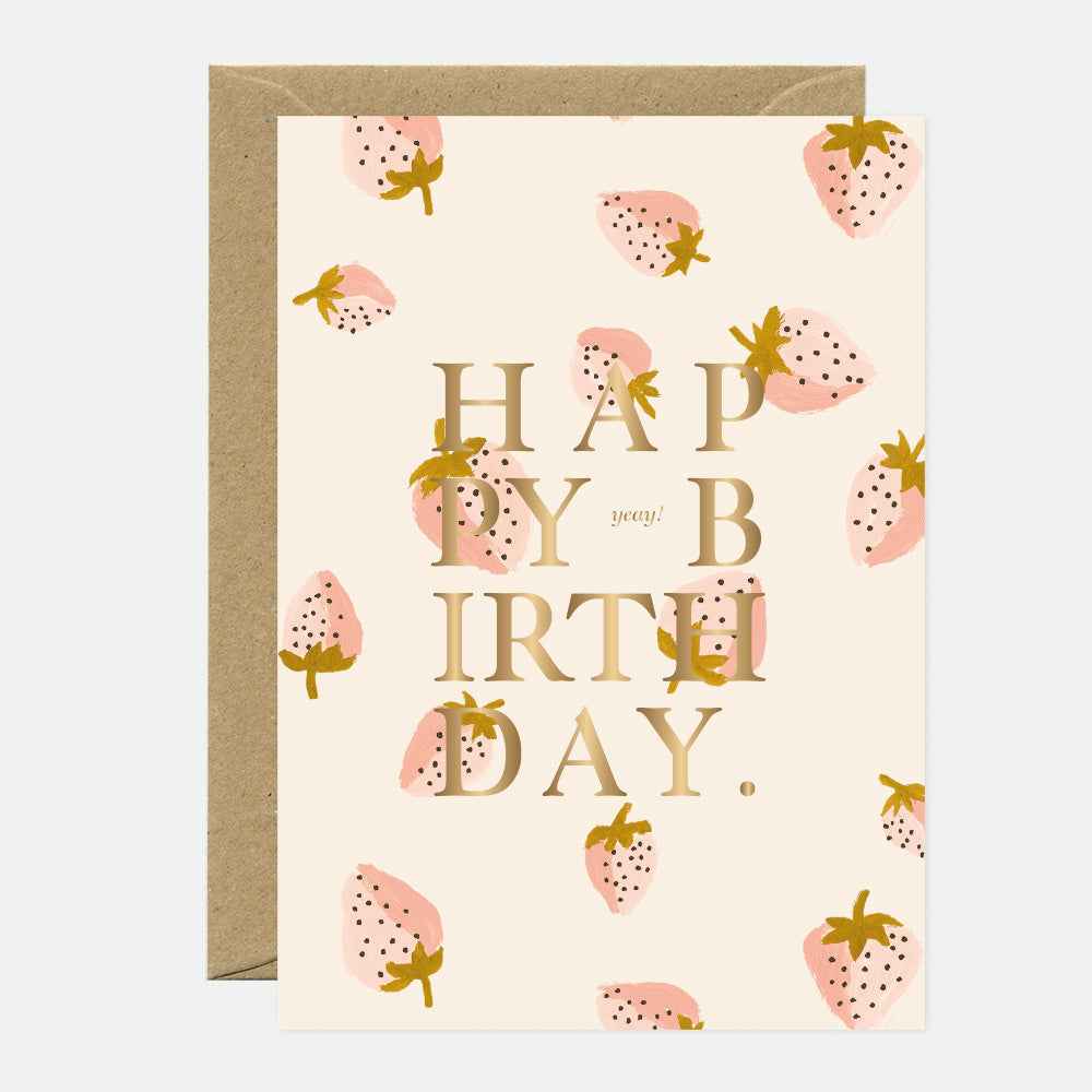 all-the-ways-to-say-strawberries-carte-anniversaire-a6-dor-e image 1
