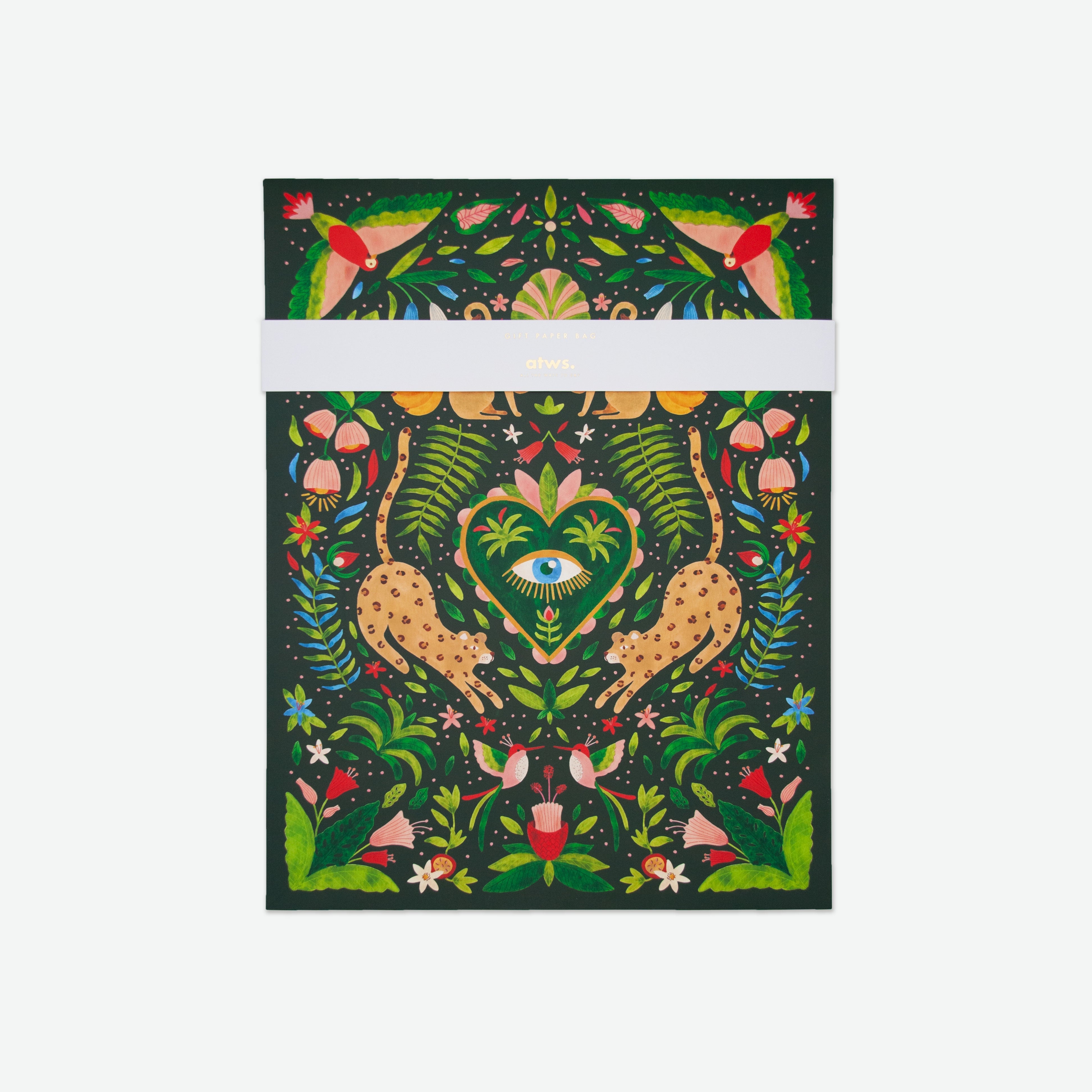 all-the-ways-to-say-green-jungle-pochette-cadeau-l-jungle image 5