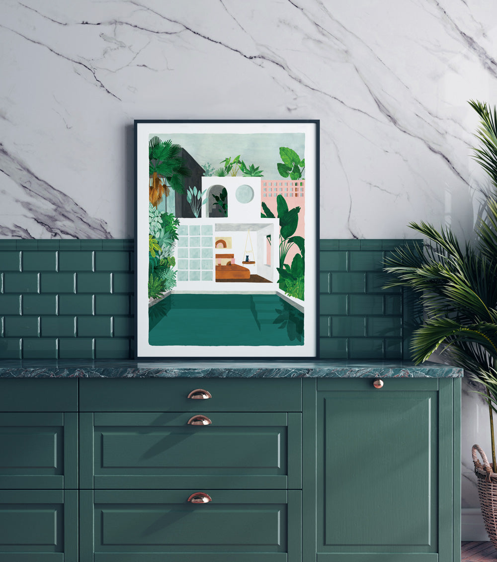 all-the-way-to-say-guest-house-affiche-grand-50-x-70-cm image 2