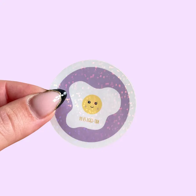 atelier-naholi-eggs-tra-sticker-rond-oeuf-humour-5-cm image 1