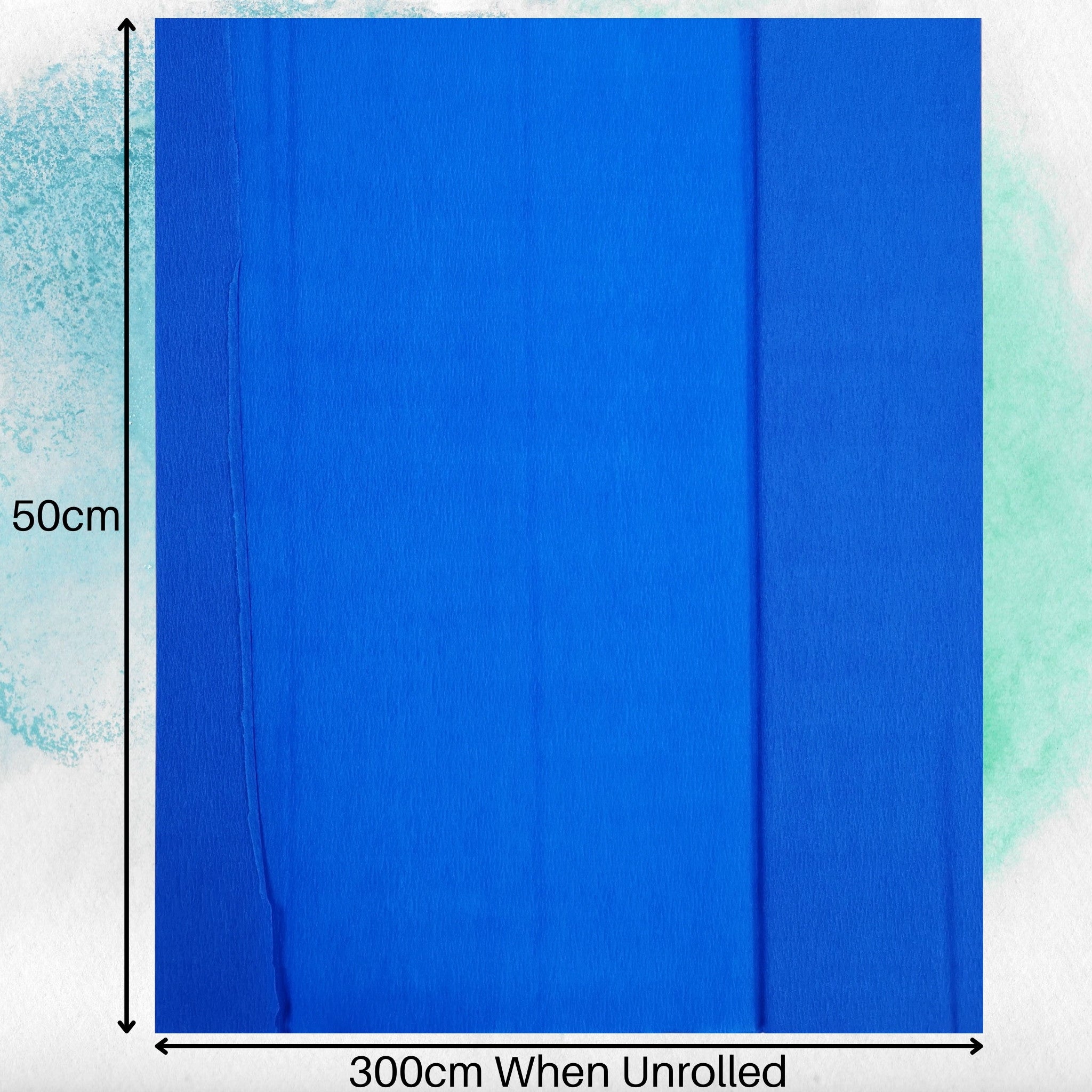 carnival-papers-crepe-papier-cr-pe-bleu-vif-50cm-x-3m image 6