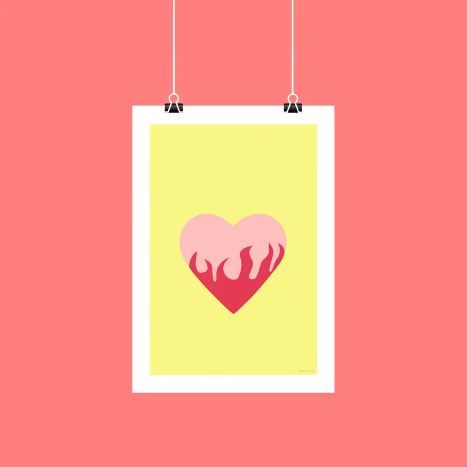 atelier-naholi-c-ur-br-lant-affiche-a4-a5-papier-mat-230g image 1