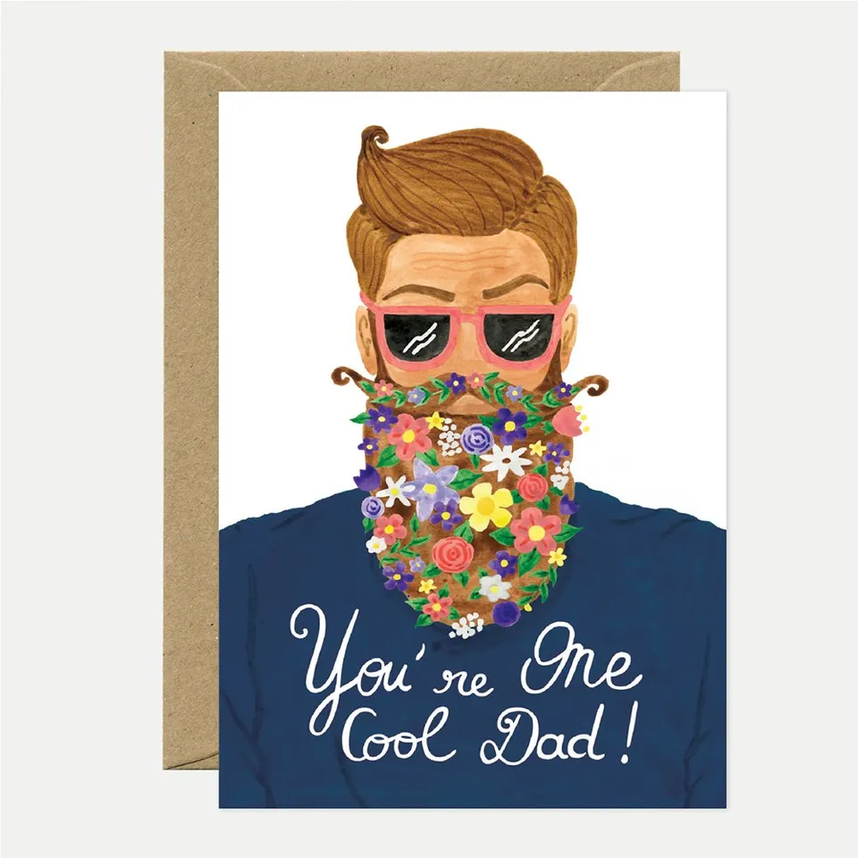 all-the-ways-to-say-one-cool-dad-carte-de-v-ux-papa-a6 image 1