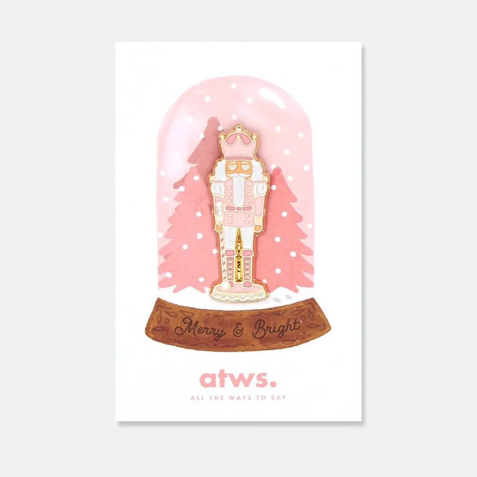all-the-way-to-say-pink-nutcracker-pin-s-rose-dor-13x39-mm image 1