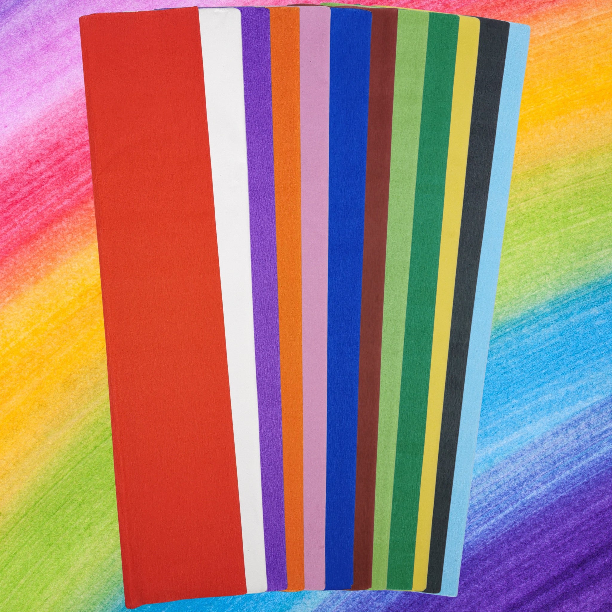 carnival-papers-crepe-paper-papier-cr-pon-12-couleurs-50cm-x-3m image 2