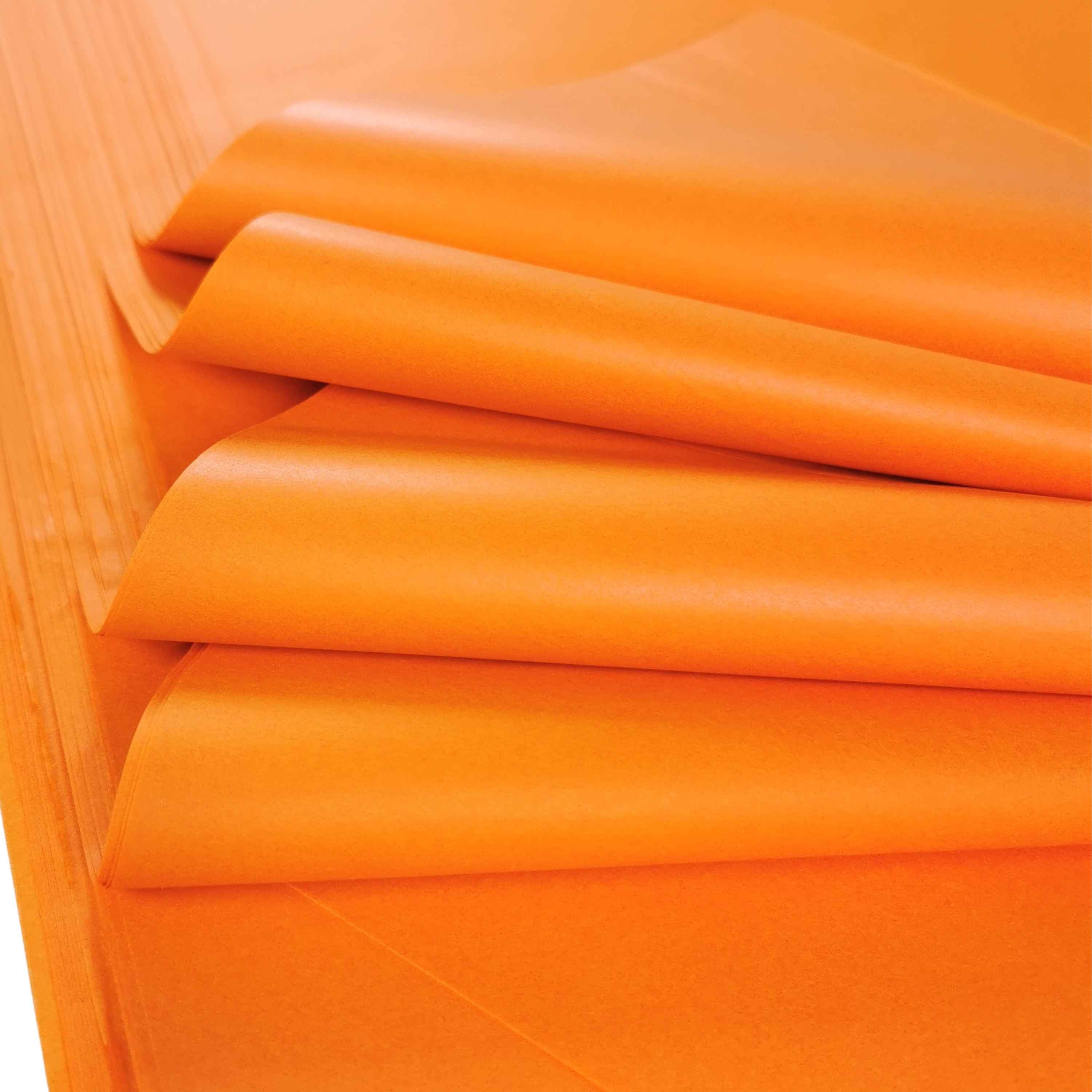 carnival-papers-tissue-papier-de-soie-orange-feu-10-feuilles image 4
