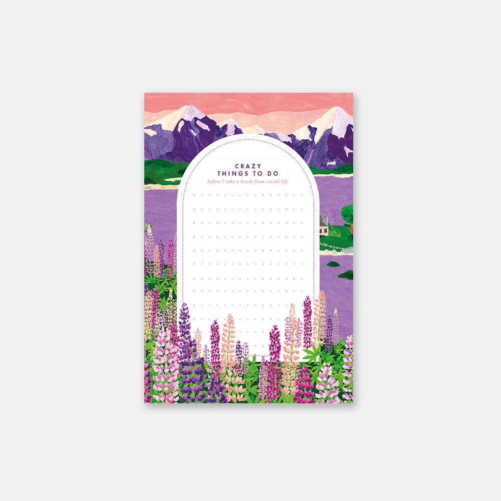 all-the-ways-to-say-lupin-bloc-notes-fleurs-a6-50-pages image 1