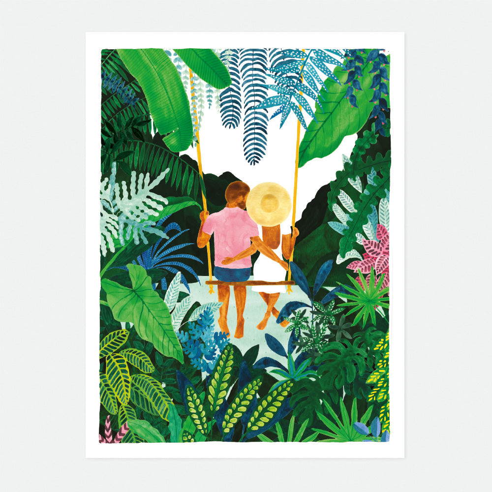 all-the-ways-to-say-swing-lovers-affiche-amoureux-18x24-cm image 1