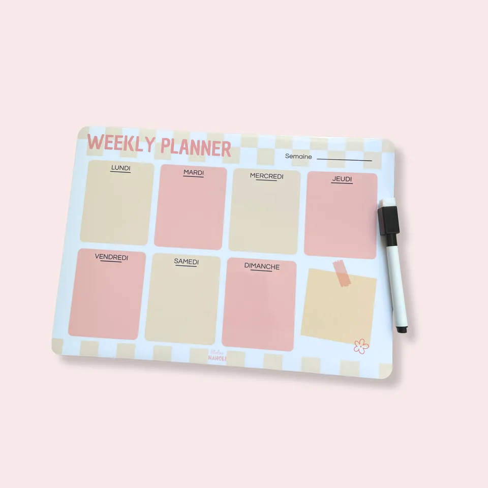 atelier-naholi-planner-weekly-magn-tique-l-opard-a4-feutre image 1
