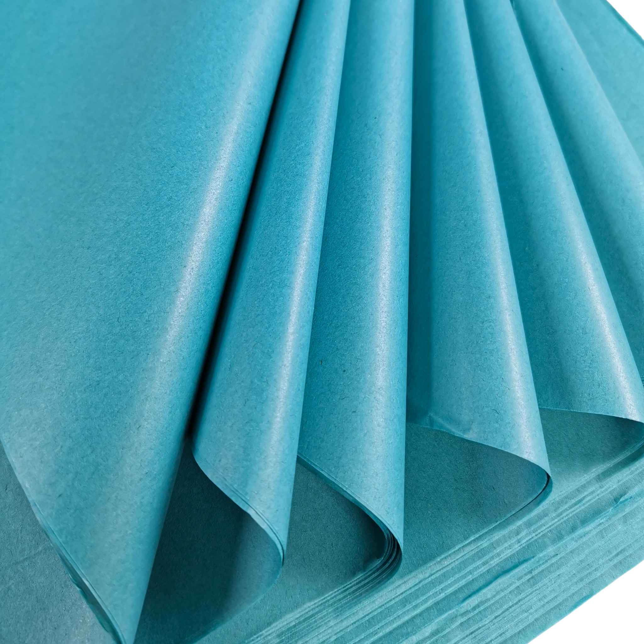 carnival-papers-tissue-paper-papier-de-soie-turquoise-50-feuilles image 1