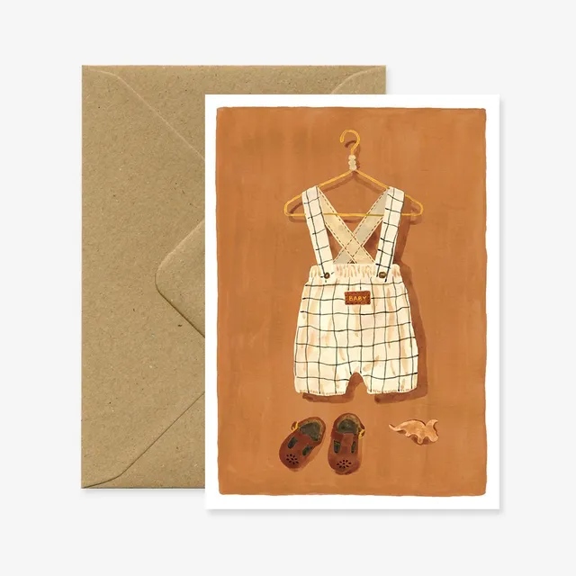 all-the-way-to-say-overall-cream-carte-de-v-ux-naissance-a6 image 1