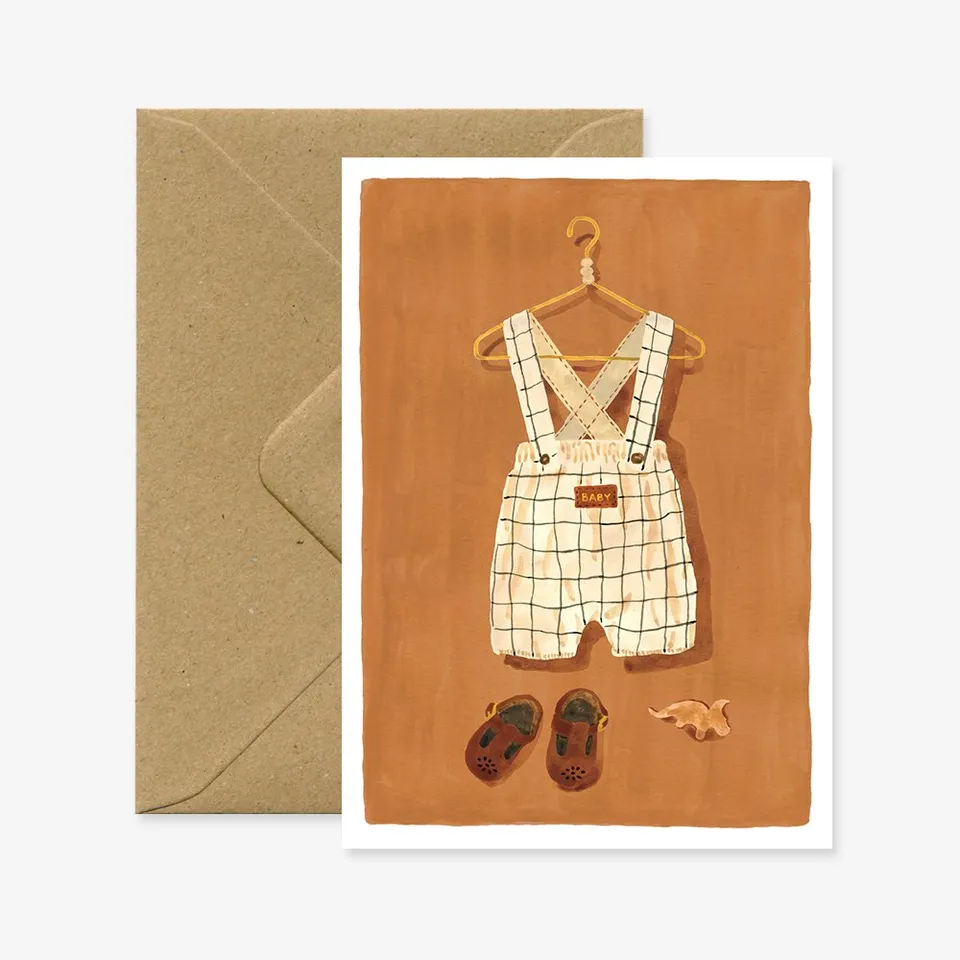 all-the-way-to-say-overall-cream-carte-de-v-ux-naissance-a6 image 1