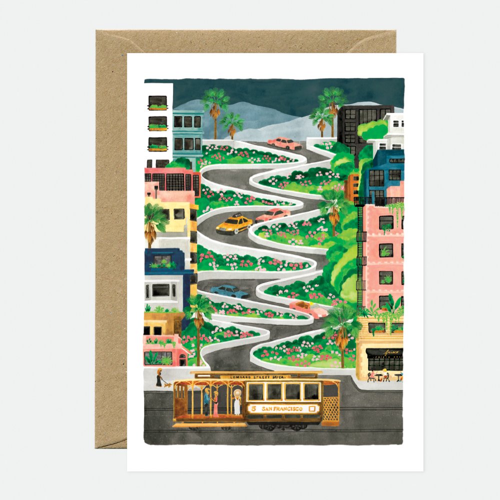 all-the-ways-to-say-san-francisco-carte-de-voeux-a6-ville image 1