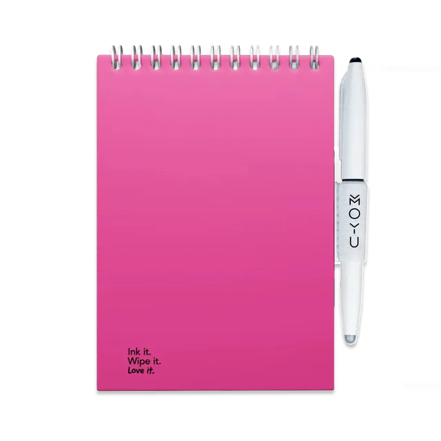 moyu-bloc-notes-effa-able-a6-passion-pink-rose-pierre image 1