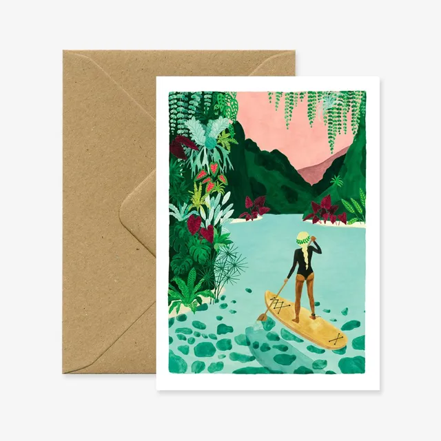all-the-ways-to-say-paddle-girl-carte-de-v-ux-a6-voyage image 1
