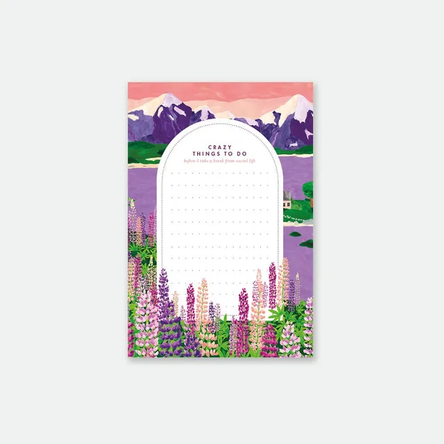 all-the-ways-to-say-lupin-bloc-notes-fleurs-a6-50-pages image 1