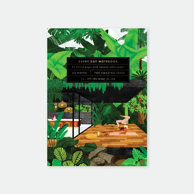 all-the-way-to-say-namaster-carnet-a5-yoga-dor image 1