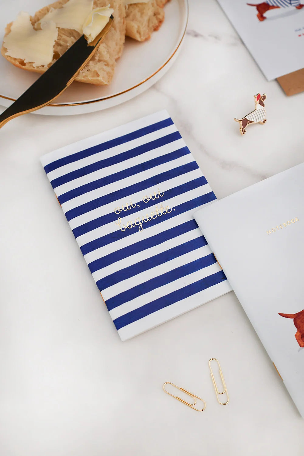 all-the-ways-to-say-oui-baguette-duo-carnets-a6-teckel image 6