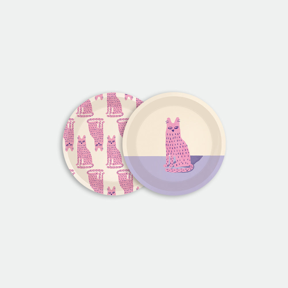 all-the-ways-to-say-lonely-cat-duo-dessous-de-verre-chat image 1