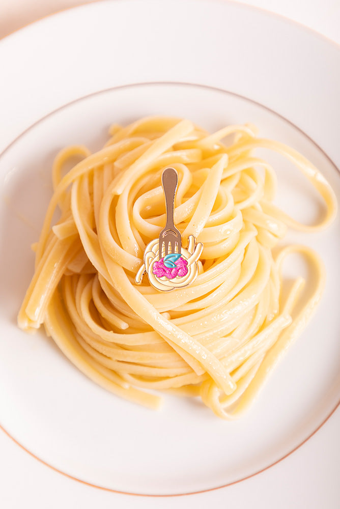 all-the-ways-to-say-fork-and-pasta-pin-s-maill-dor-23mm image 2