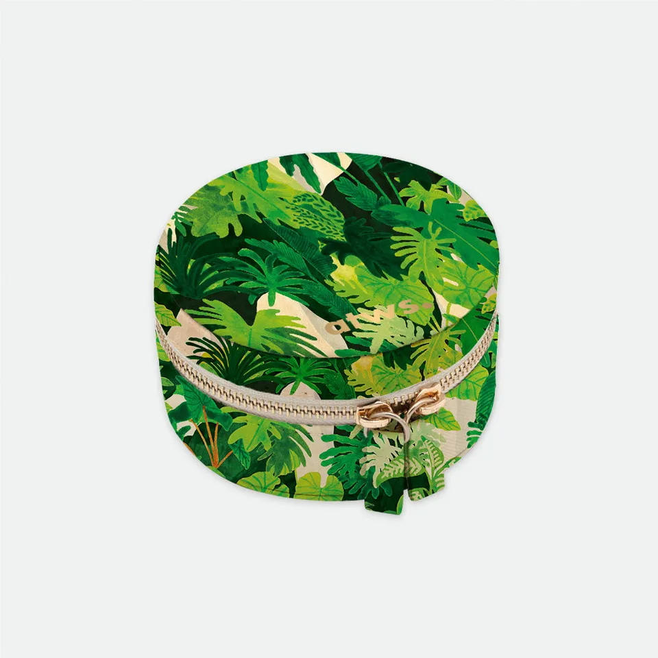 all-the-way-to-say-green-cliff-bo-te-bijoux-ronde-verte-cuir-pu image 1