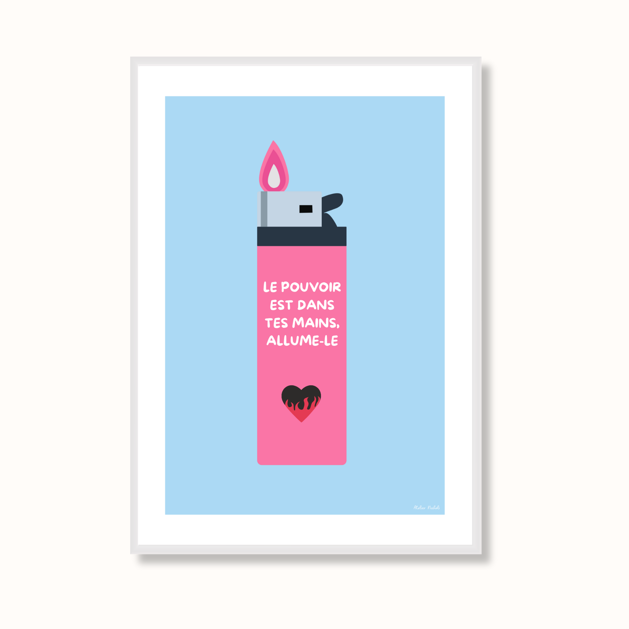 atelier-naholi-affiche-briquet-affiche-pouvoir-f-minin-a4-a5 image 3
