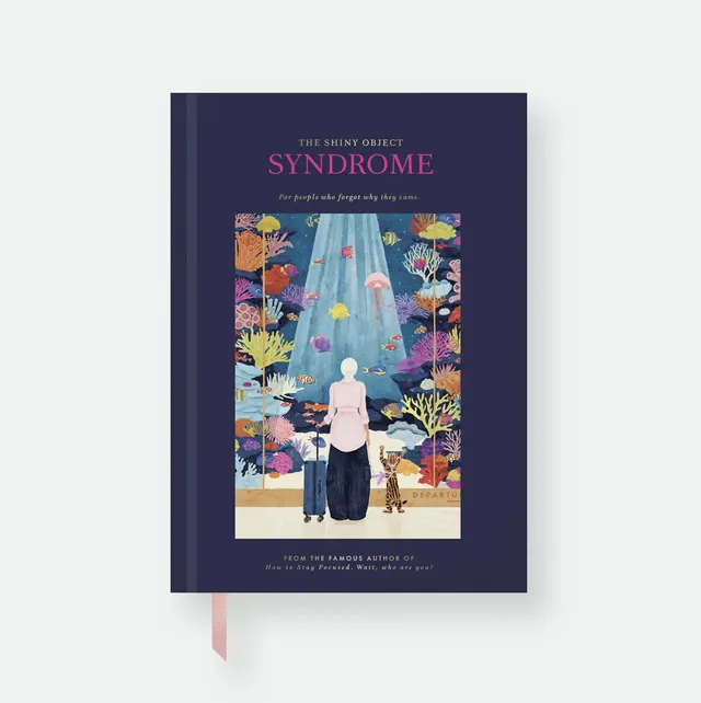 all-the-way-to-say-shiny-object-syndrome-carnet-rigide-a5-lign image 1