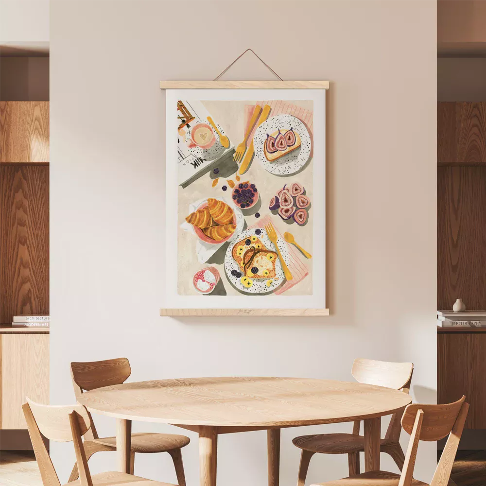 all-the-ways-to-say-brunch-affiche-50x70-cm-illustration-cuisine image 2