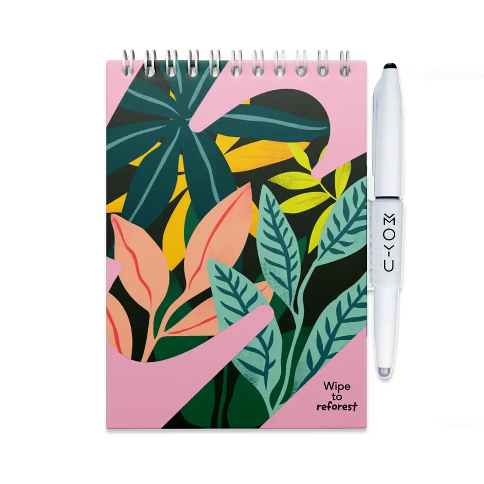 moyu-erasable-notepad-a6-love-garden-bloc-note-effa-able image 1