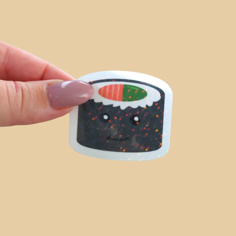 atelier-naholi-stickers-l-unit-sushi-algue-sticker-holographique image 1