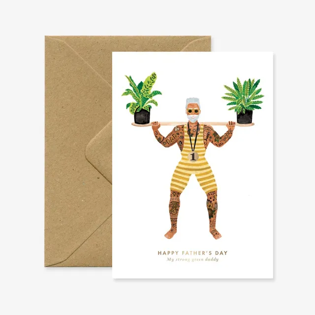 all-the-ways-to-say-strong-green-dad-carte-f-te-des-p-res-a6 image 1