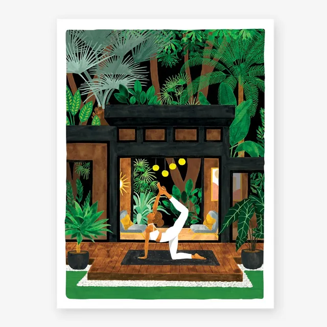 all-the-ways-to-say-yoga-terrasse-affiche-29-7-x-39-7-cm-zen image 1