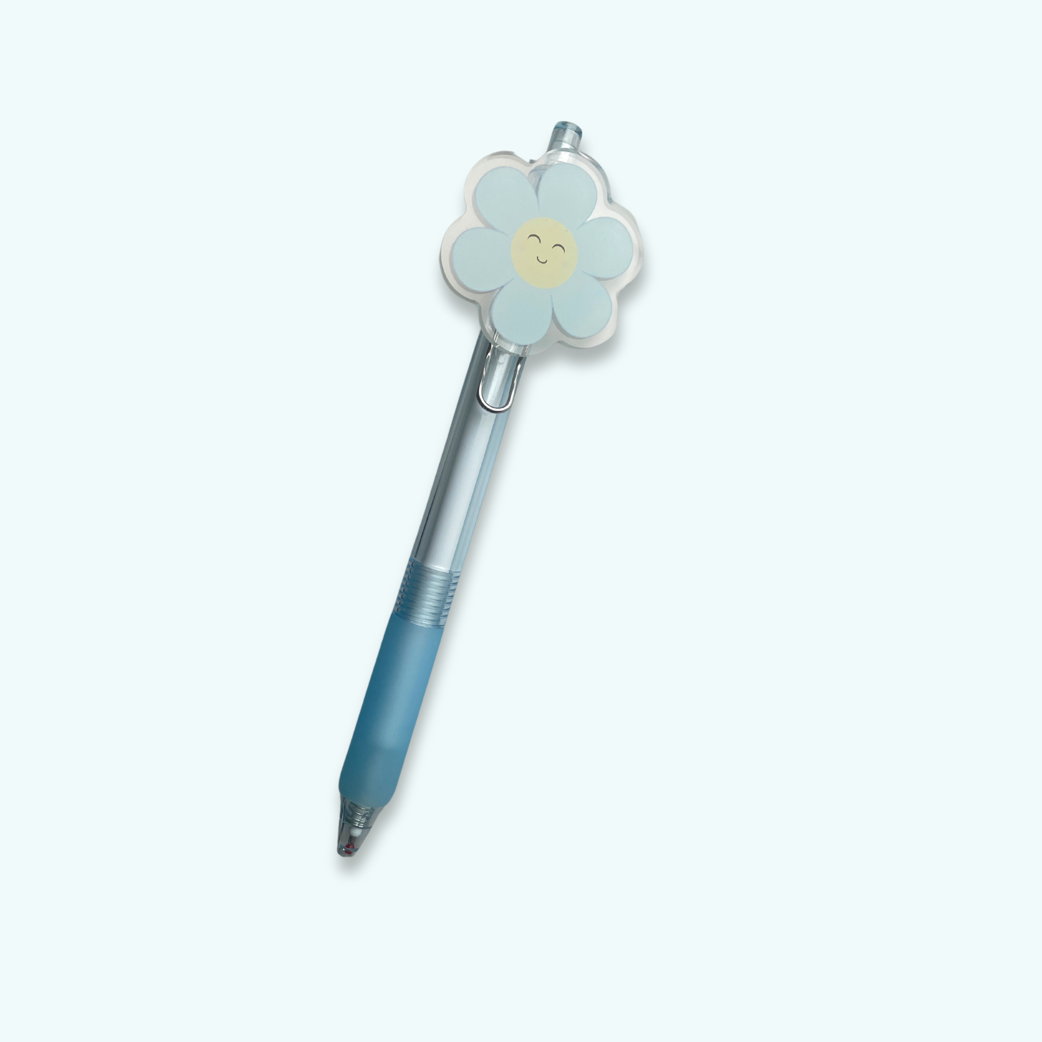 atelier-naholi-stylo-marguerite-daisy-bleu-encre-noire image 3