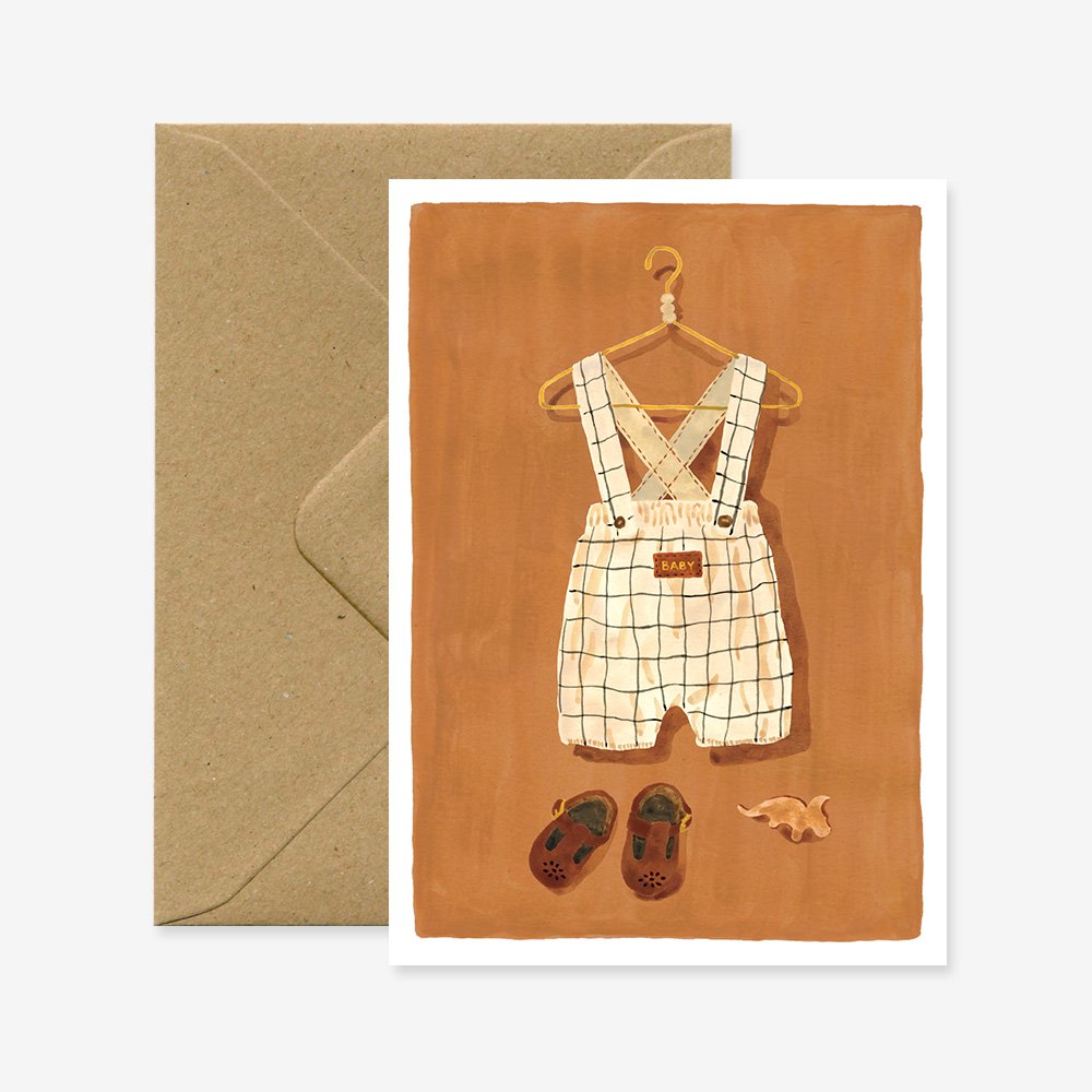 all-the-way-to-say-overall-cream-carte-de-v-ux-naissance-a6 image 1
