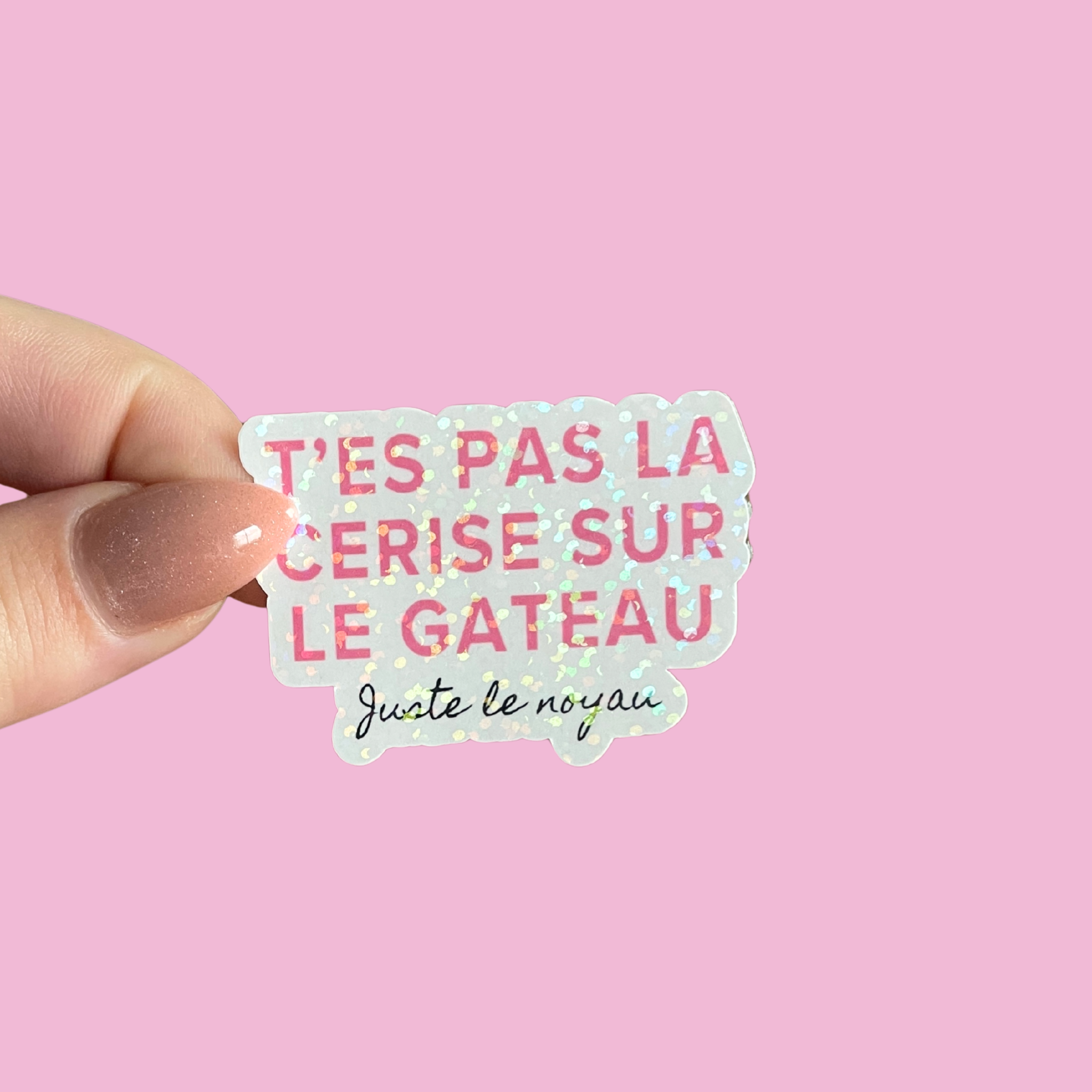 atelier-naholi-sticker-cerise-autocollant-humour-4-8-cm image 1
